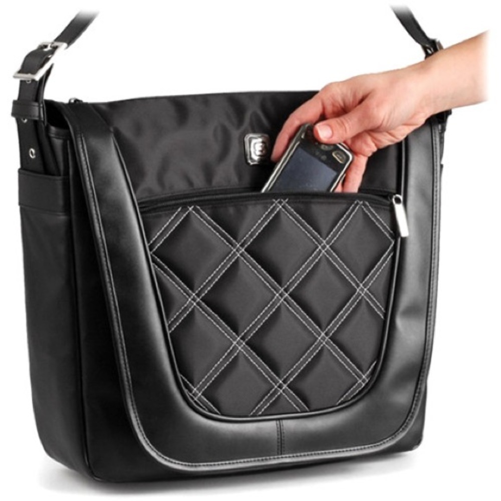 Skooba Design Harmony Satchel for iPad/Netbook (Black) new with tags